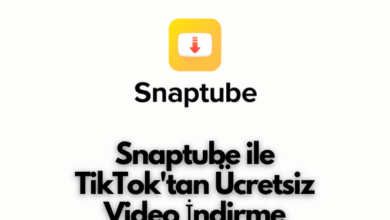 Snaptube ile TikToktan Ucretsiz Video Indirme