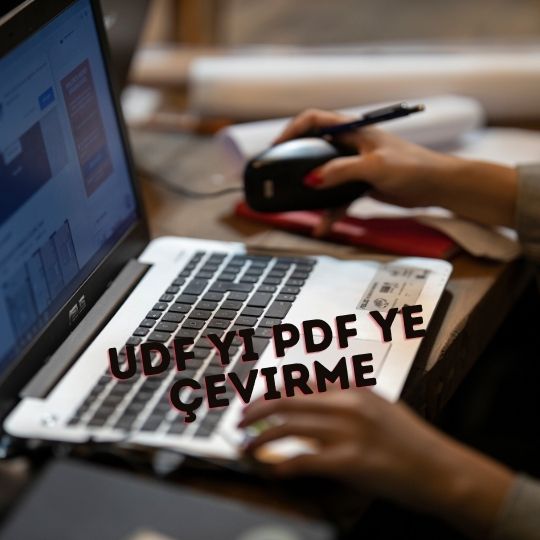UDF PDF cevirme