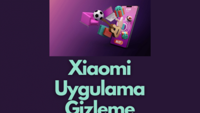 Xiaomi Uygulama Gizleme