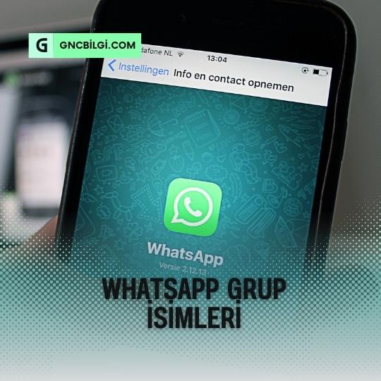 En Cok Kullanilan Komik Whatsapp Grup Isimleri