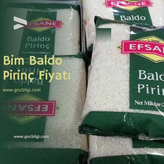 Bim Baldo Pirinc 25 kg Fiyati