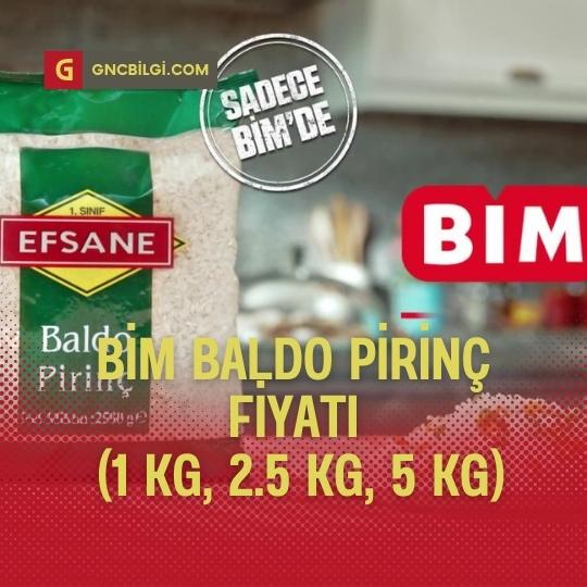Bim Baldo Pirinc Fiyat