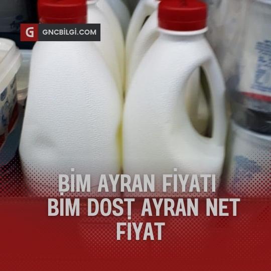 Bim Dost Ayran Net Fiyat