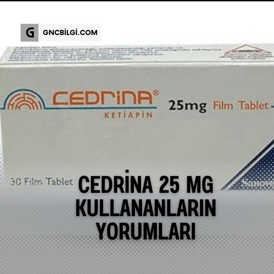 Cedrina 25 mg