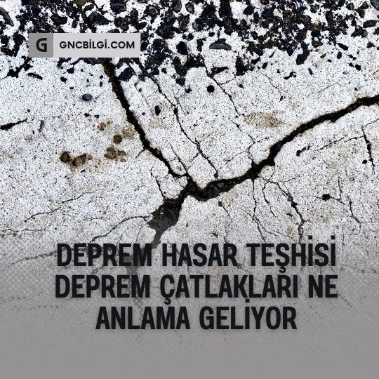 Deprem Hasar Teshisi