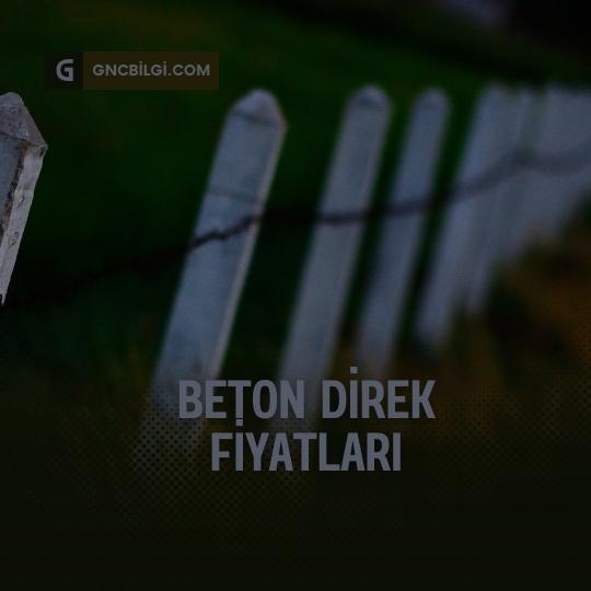 Guncel Beton Direk Fiyatlari