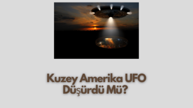Kuzey Amerika UFO Dusurdu Mu