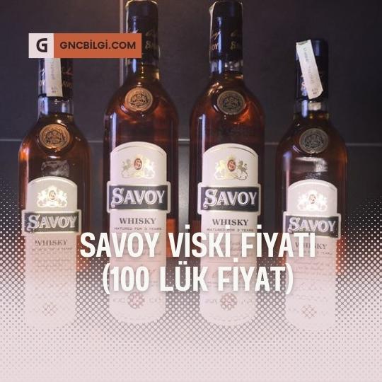 Savoy Viski Fiyat