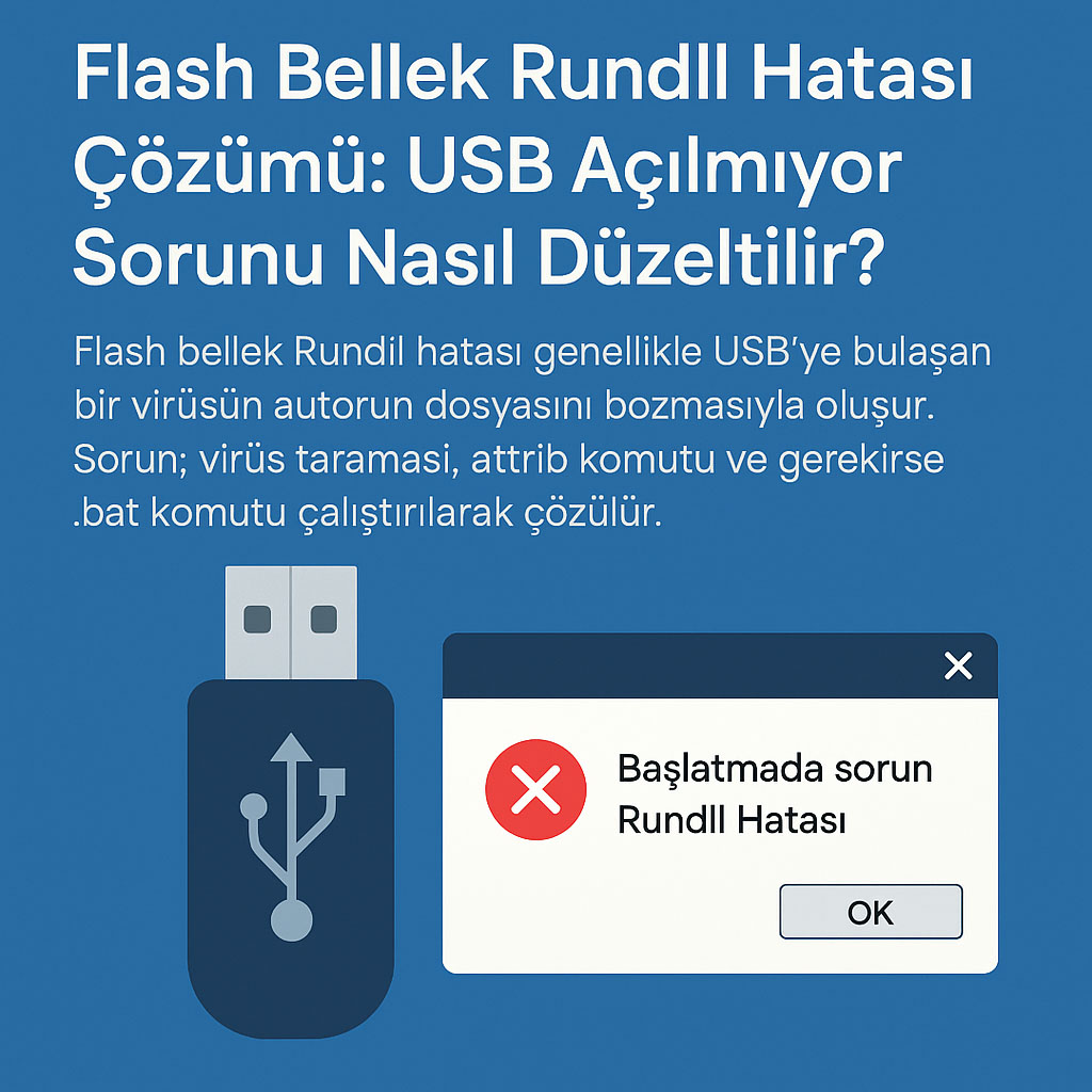 Flash Bellek Rundll Hatasi