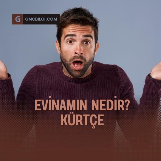 Evinamin Nedir Kurtce