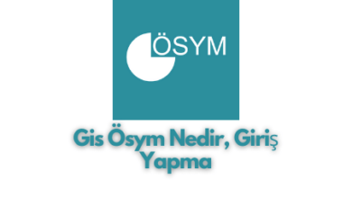 Gis Osym Nedir Giris Yapma