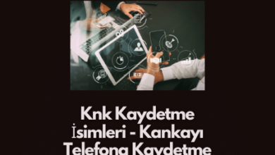 Knk Kaydetme Isimleri 1