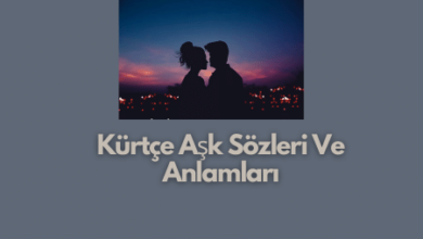 Kurtce Ask Sozleri Ve Anlamlari