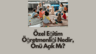 Ozel Egitim Ogretmenligi Nedir Onu Acik Mi