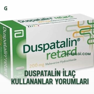Duspatalin Ilac Ne Icin Kullanilir