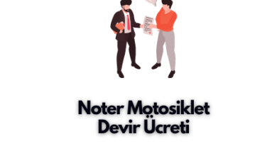 Noter Motosiklet Devir Ücreti