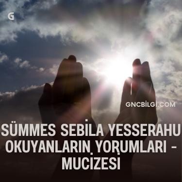 Sümme sebila yesserahu