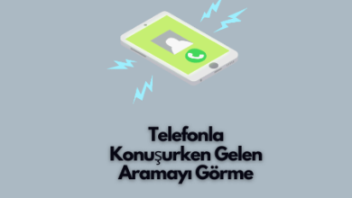Telefonla Konuşurken Gelen Aramayı Görme