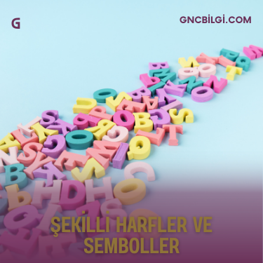 Sekilli Harfler Ve Semboller Bulma Yontemleri