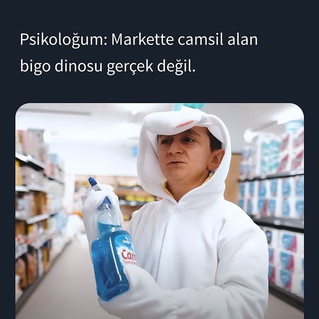Emre Gül neden Dino kostümü giydi