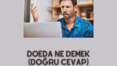 Doeda Ne Demek