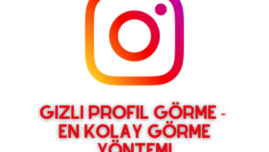 Gizli Profil Görme