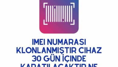 IMEI Numarası Klonlanmıştır