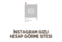 İnstagram Gizli Hesap Görme Sitesi