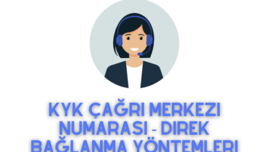 KYK Çağrı Merkezi Numarası