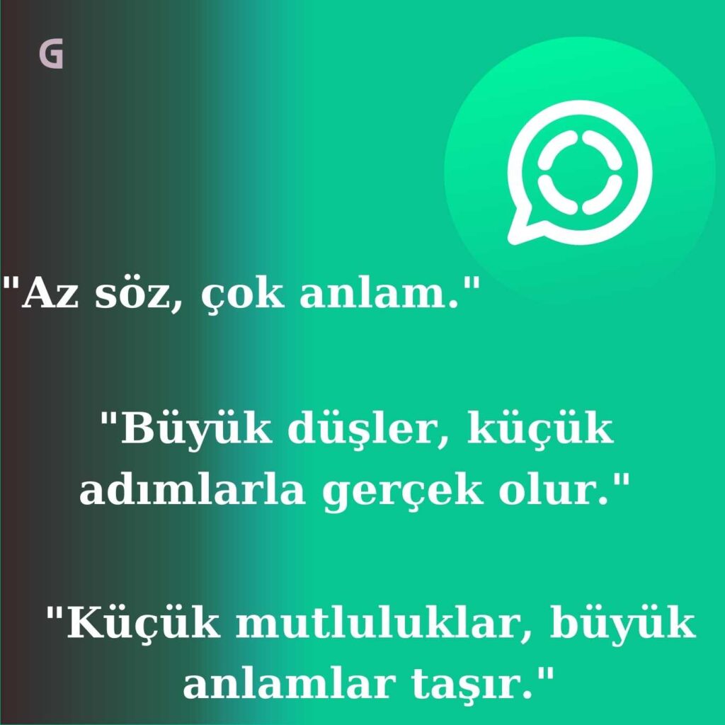 Whatsapp Hakkimda Sozleri Kisa Anlamli