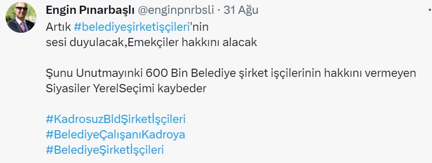 Engin Pinarbasli Taseron Kadro