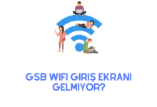 GSB Wifi Giriş Ekranı Gelmiyor