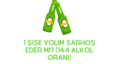 1 Şişe Volim Sarhoş Eder mi