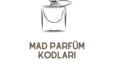 Mad Parfüm Kodlari