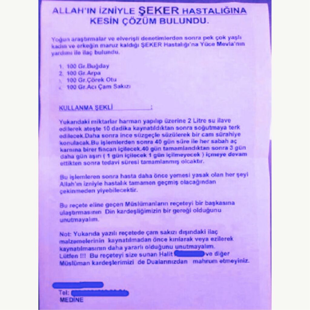 Allah in Izniyle Seker Hastaligina Kesin Cozum