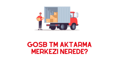 GOSB TM Aktarma Merkezi Nerede