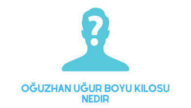 Oğuzhan Uğur Boyu Kilosu Nedir