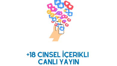 18 Cinsel İcerikli Canlıi Yayin