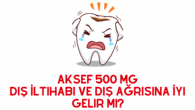 Aksef 500 mg Dis iltihabi