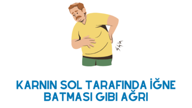 Karnın Sol Tarafinda agri