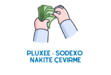 Pluxee sodexo nakite cevirme