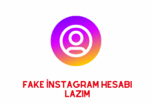 Fake instagram Hesabi Lazim