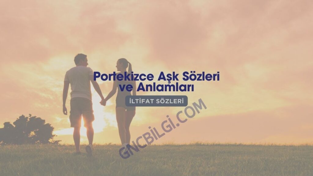 Portekizce Ask Sozler