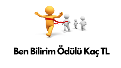Ben Bilirim odulu Kaç TL hakkinda