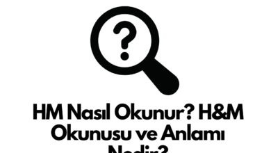 HM Nasıl Okunur Okunusu