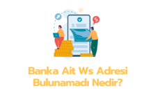 Banka Ait Ws Adresi Bulunamadi Nedir