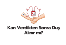 Kan Verdikten Sonra Dus Alinir mi