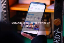 instagram Sohbette Yazisi nedir