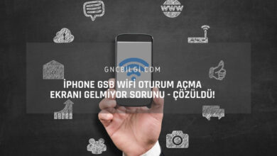 iPhone GSB Wifi Oturum Acma