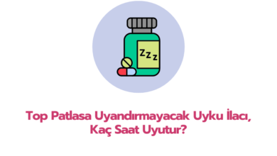 Top patlasa uyandirmayacak uyku ilaci